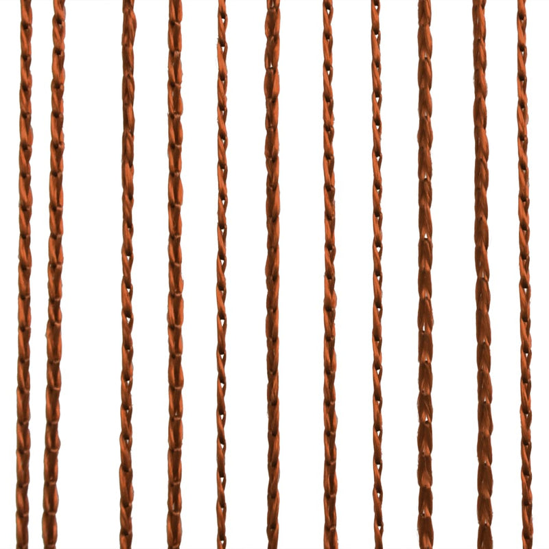String-verhot 2 kpl 140x250 cm Ruskea