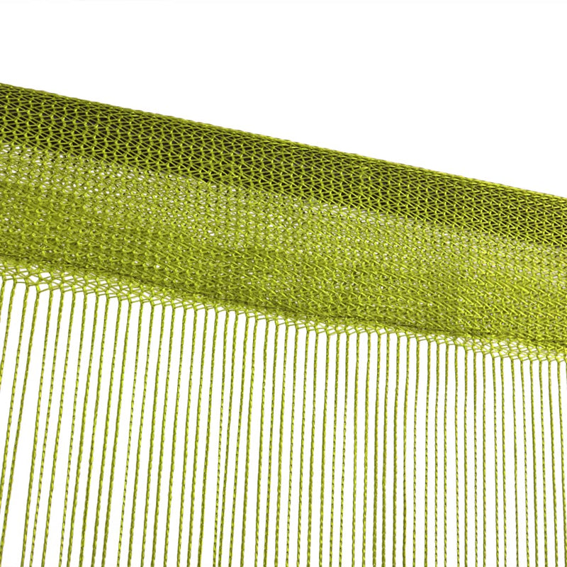 String-verhot 2 kpl 100x250 cm Vihreä