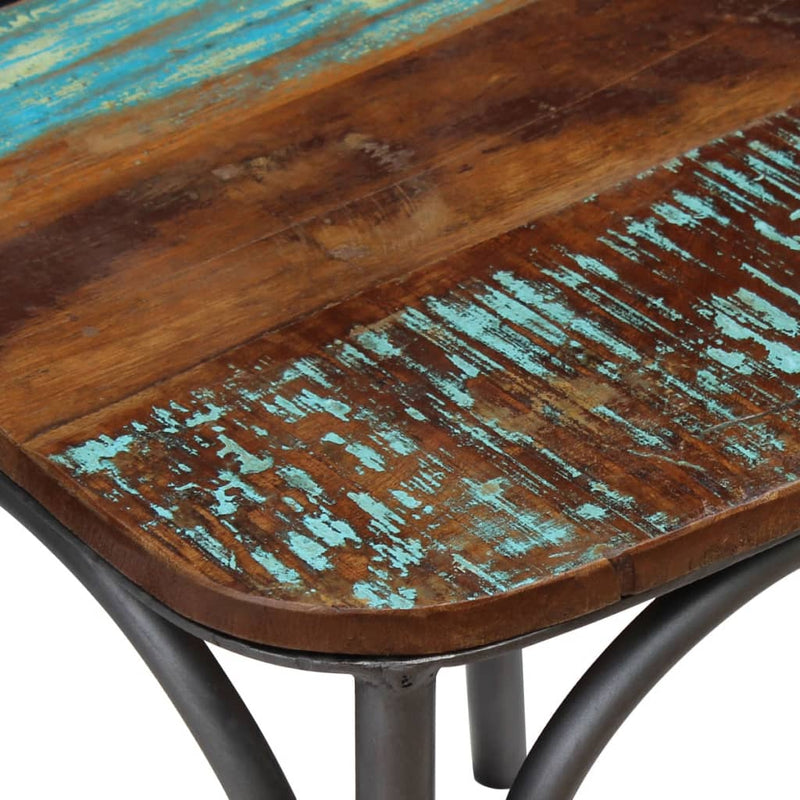 Ruokapöydän tuolit 2 kpl täysi uusiokäytetty puu - KIWAHome.com