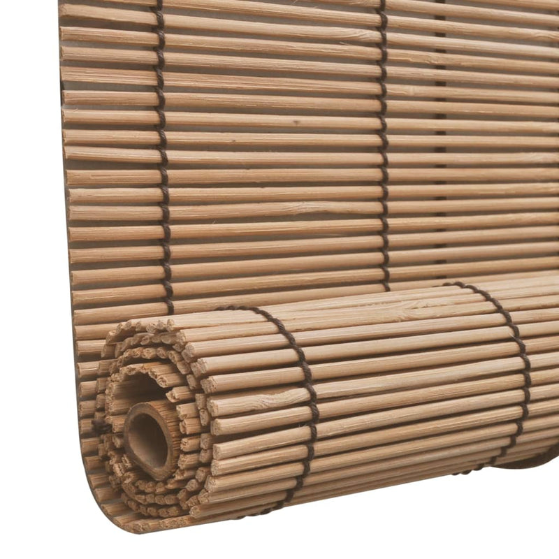 Rullaverho bambu 80x220 cm ruskea - KIWAHome.com