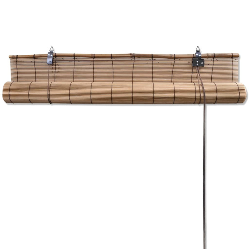 Rullaverho bambu 80x220 cm ruskea - KIWAHome.com