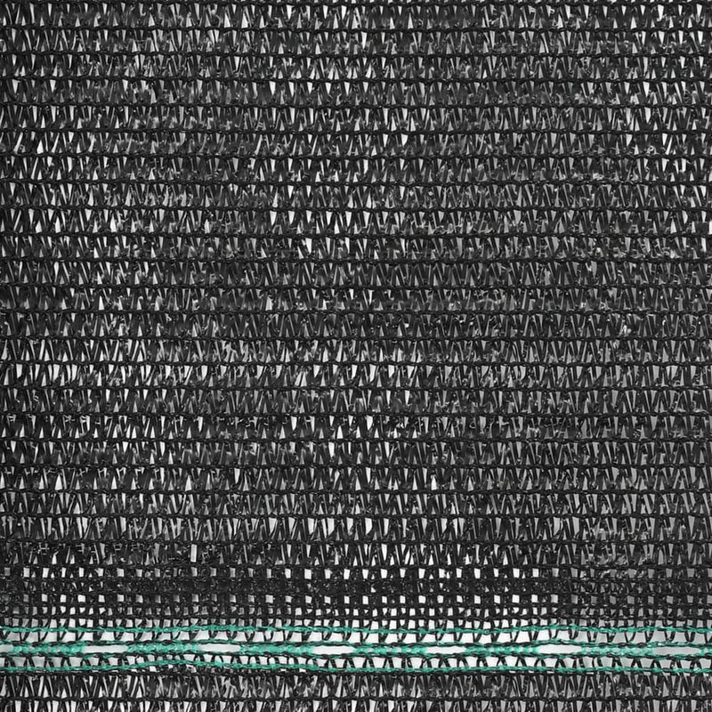 Tenniskentän suojaverkko HDPE 1x25 m musta Tennisverkot