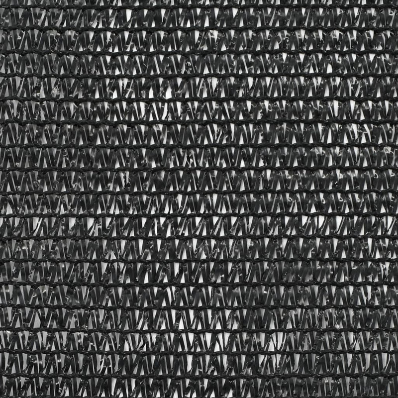 Tenniskentän suojaverkko HDPE 2x50 m musta