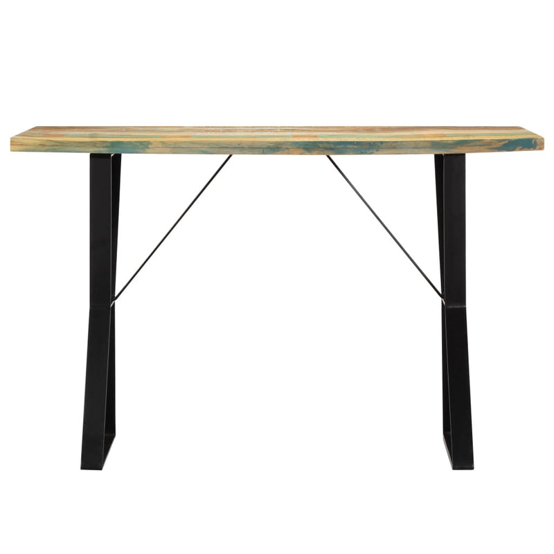 Ruokapöytä 120x60x76 cm uusiokäytetty puu Keittiön & ruokapöydät