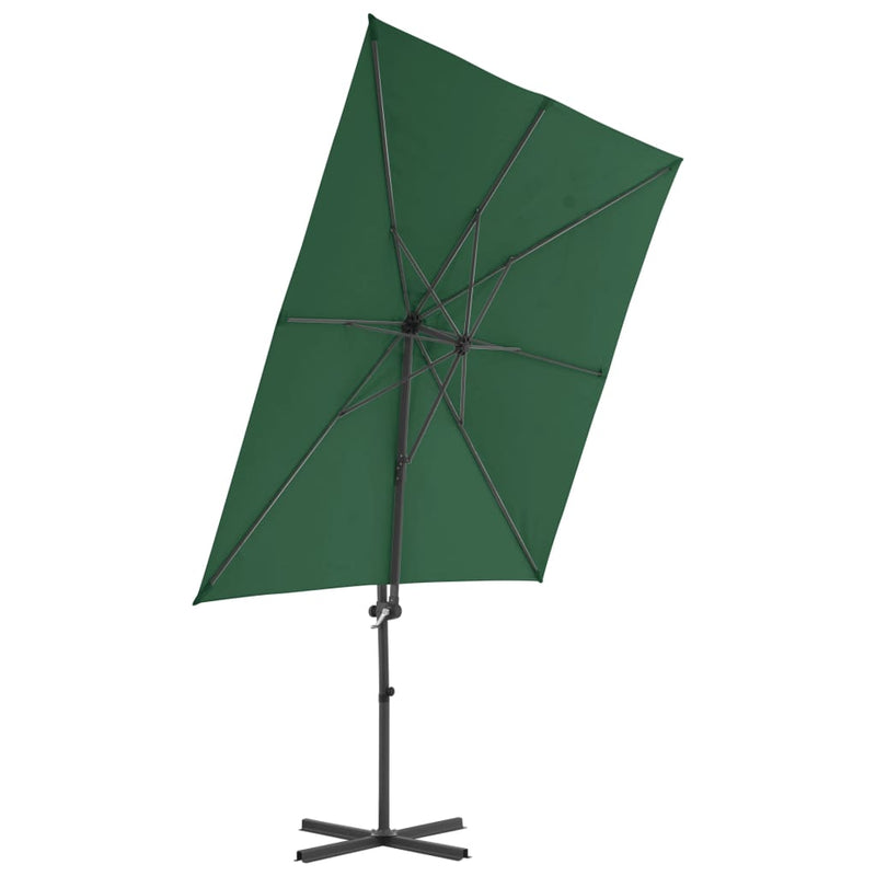Päivänvarjo kannettavalla pohjalla vihreä - KIWA home