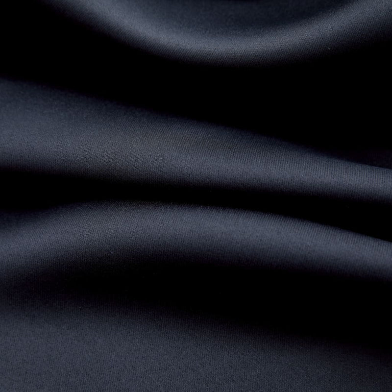 Pimennysverho metallirenkailla musta 290x245 cm