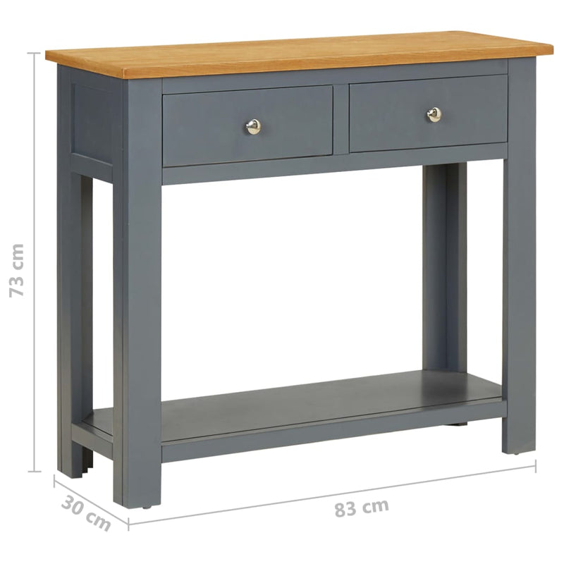 Sivupöytä 83x30x73 cm täystammi Apupöydät