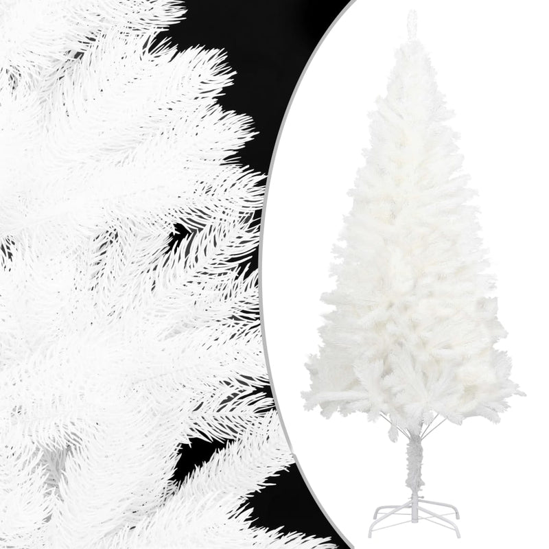 Tekojoulukuusi aidonlaiset havut valkoinen 150 cm Joulukuuset
