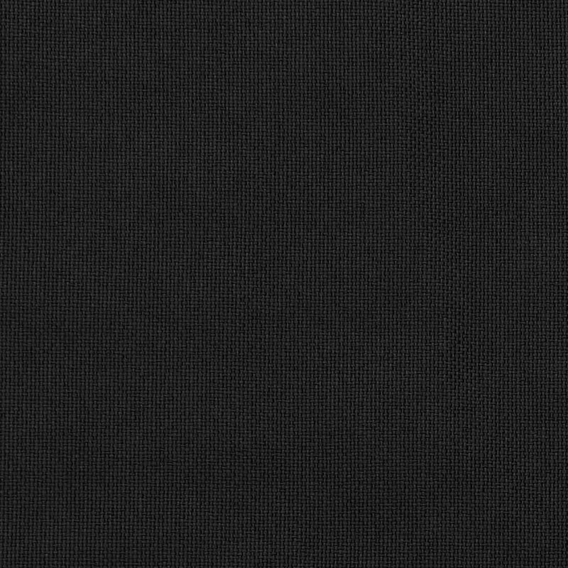 Pellavamainen pimennysverho purjerenkailla musta 290x245 cm