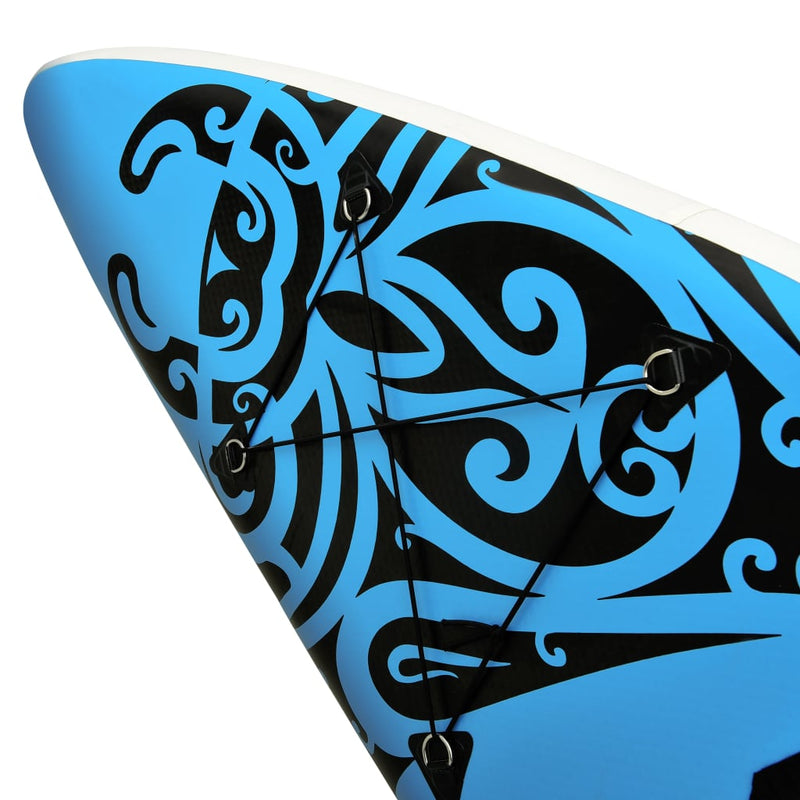 Täytettävä SUP-lautasarja 305x76x15 cm sininen