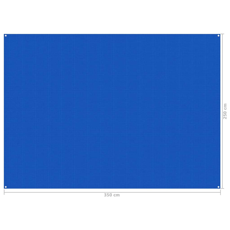 Telttamatto 250x350 cm sininen - KIWAHome.com
