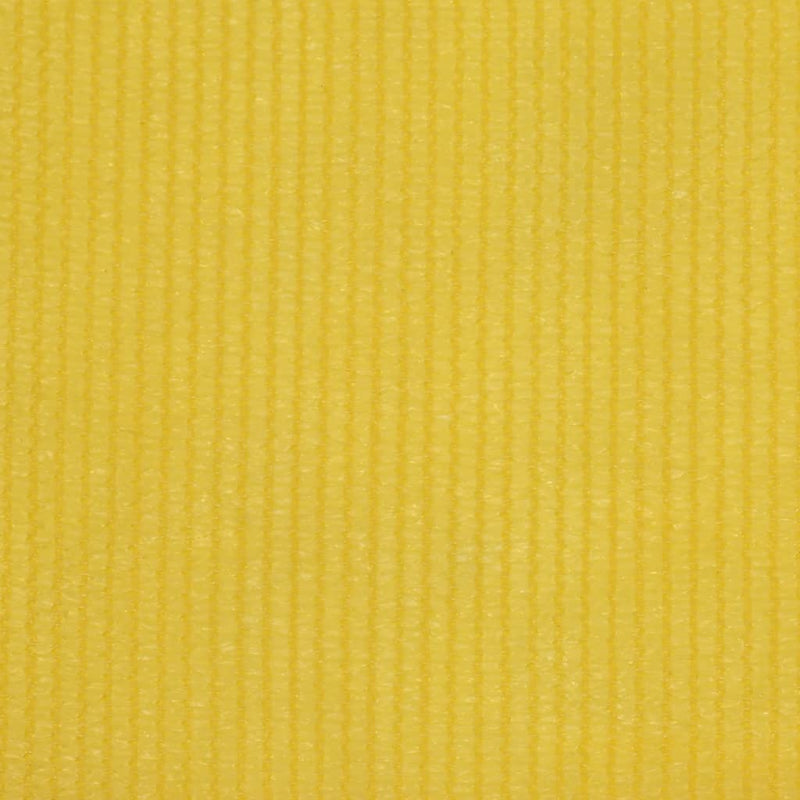 Parvekkeen suoja keltainen 75x400 cm HDPE - KIWA home