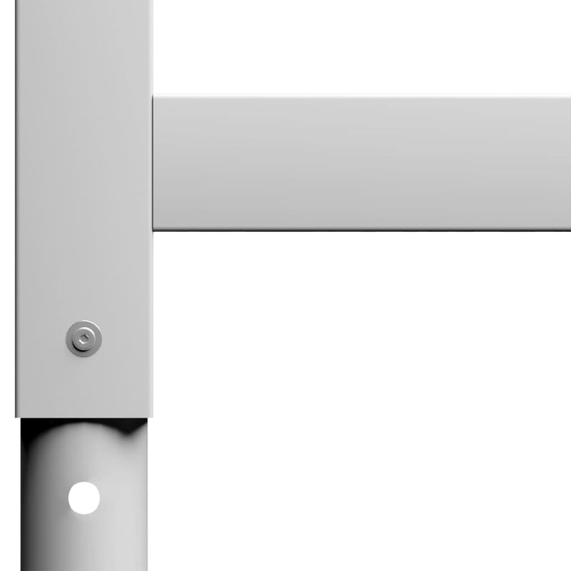 Säädettävät työpöydän rungot 2kpl metalli 85x(69-95,5) cm harmaa