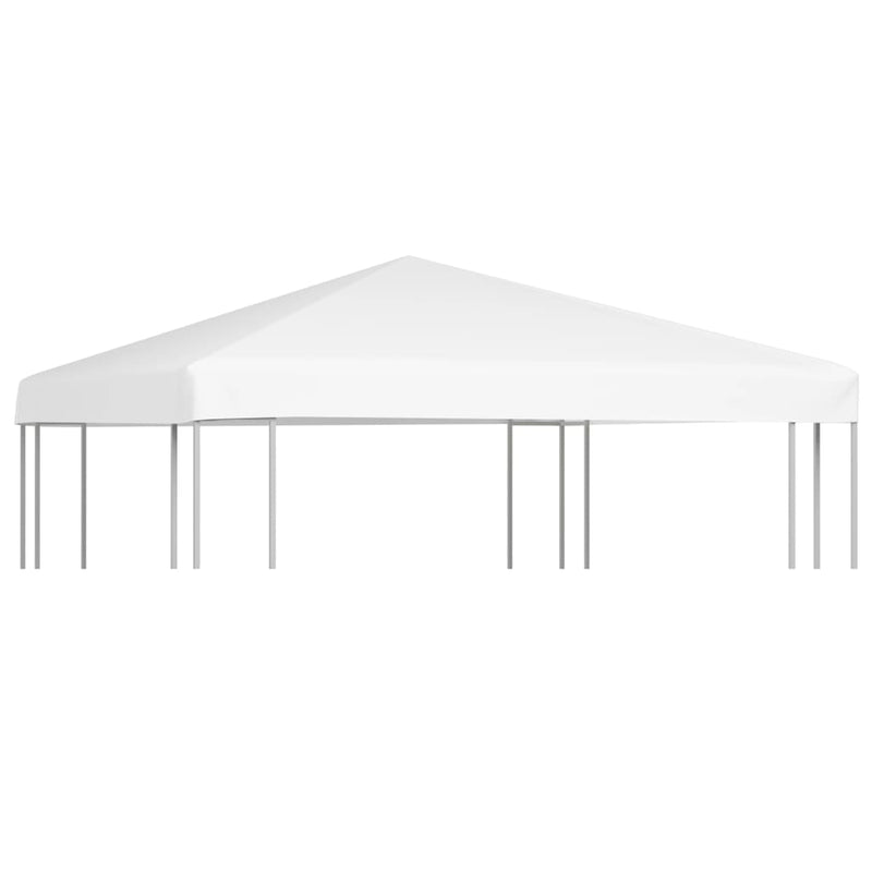 Huvimajan katto 270 g /m² 3x3 m valkoinen - KIWAHome.com