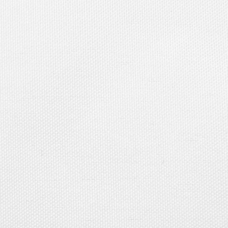 Aurinkopurje Oxford-kangas neliö 3,6x3,6 m valkoinen - KIWAHome.com