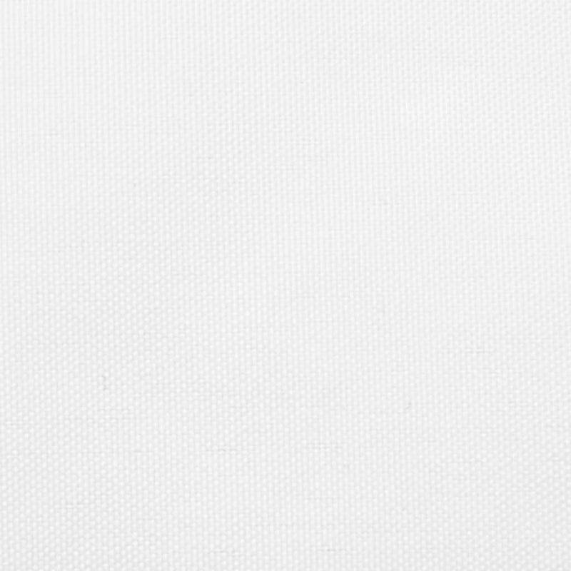 Aurinkopurje Oxford-kangas suorakaide 2x5 m valkoinen - KIWAHome.com