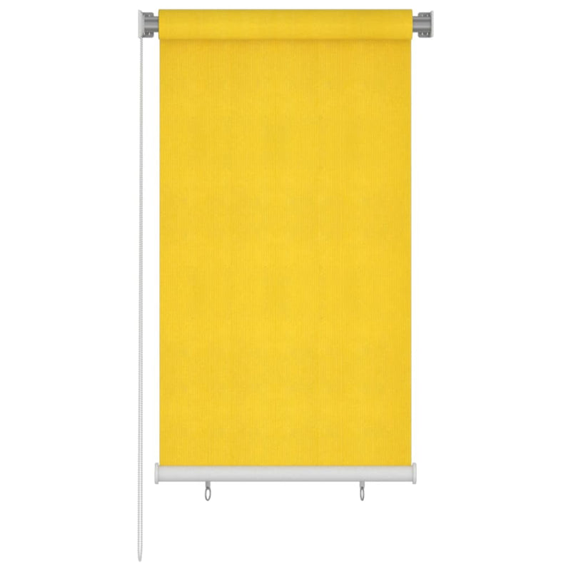 Rullaverho ulkotiloihin 80x140 cm keltainen HDPE Sälekaihtimet & rullaverhot