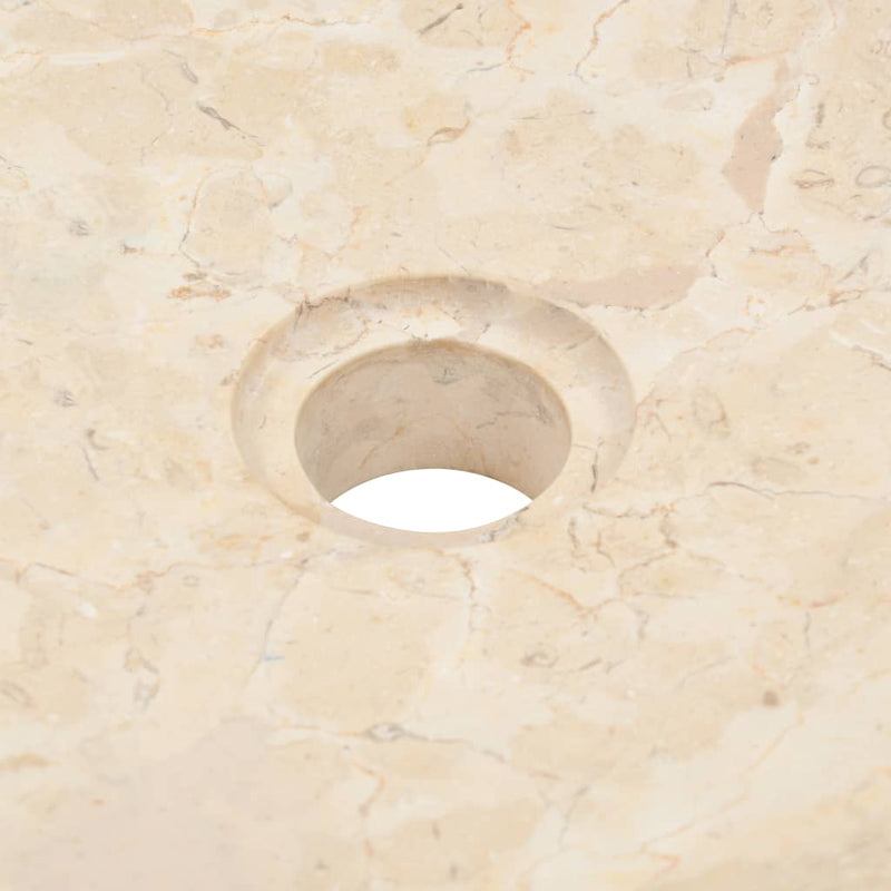 Kylpyhuoneen hyllykkö täysi tiikki pesualtailla marmori kerma