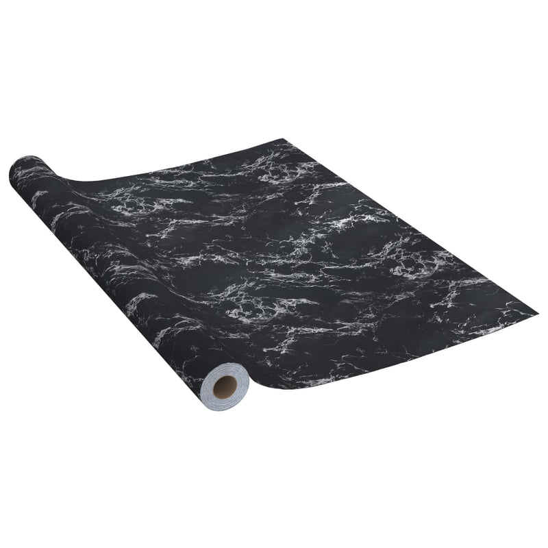 Itseliimautuva huonekalukalvo musta kivi 500x90 cm PVC