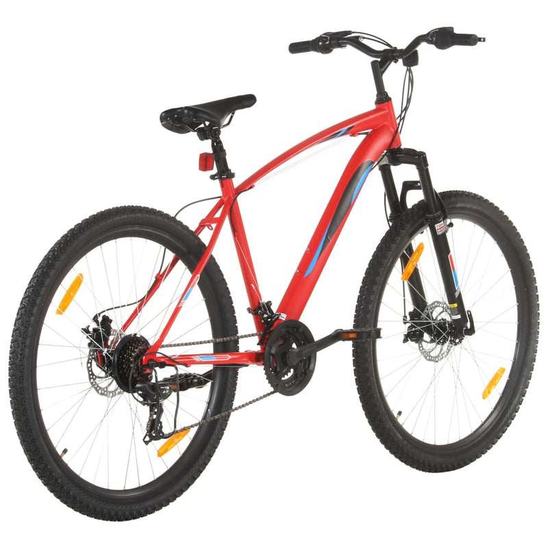Maastopyörä 21 vaihdetta 29" renkaat 48 cm runko punainen Polkupyörät