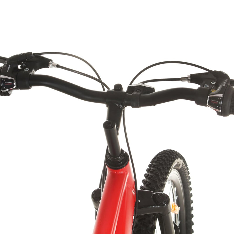 Maastopyörä 21 vaihdetta 29" renkaat 48 cm runko punainen Polkupyörät
