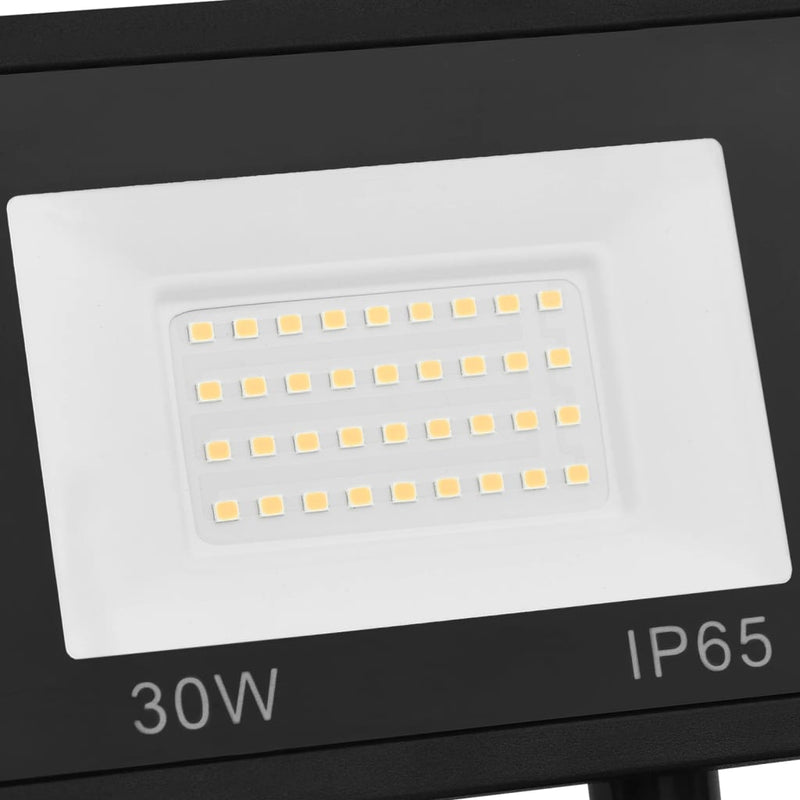 LED-valonheitin sensorilla 30 W lämmin valkoinen - KIWAHome.com