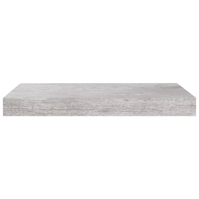 Kelluva seinähylly betoninharmaa 40x23x3,8 cm MDF