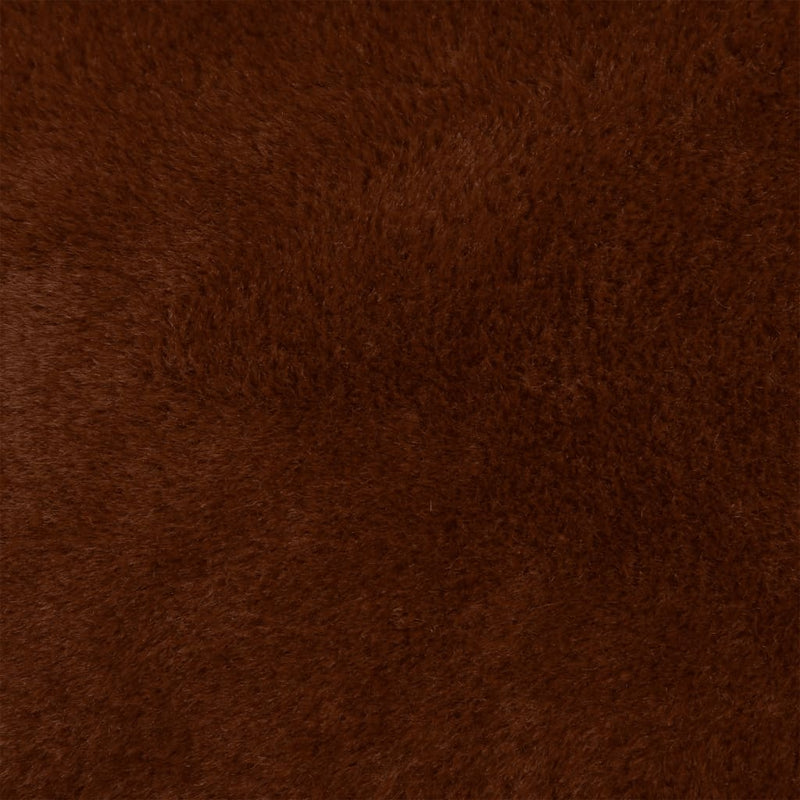 Koiran peti ruskea 85,5x70x23cm pellavatyyli fleece - KIWA home