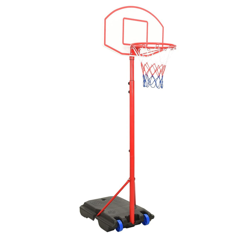 Siirrettävä ja säädettävä koripallosarja 200-236 cm