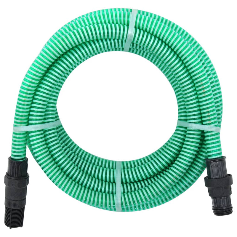 Imuletku PVC-liittimillä 4 m 22 mm vihreä Puutarhaletkut