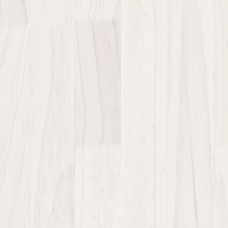 Varastohylly valkoinen 60x30x210 cm täysi mänty