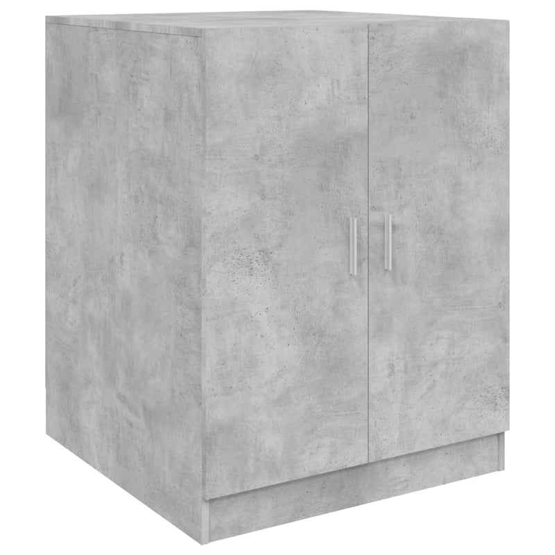 Pesukonekaappi betoninharmaa 71x71,5x91,5 cm