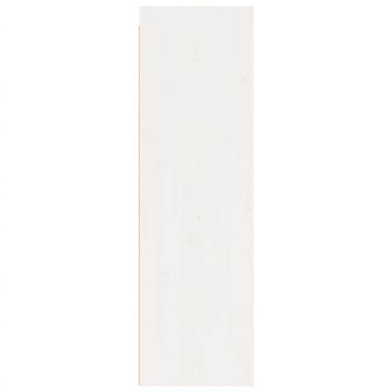 Seinäkaappi valkoinen 30x30x100 cm täysi mänty
