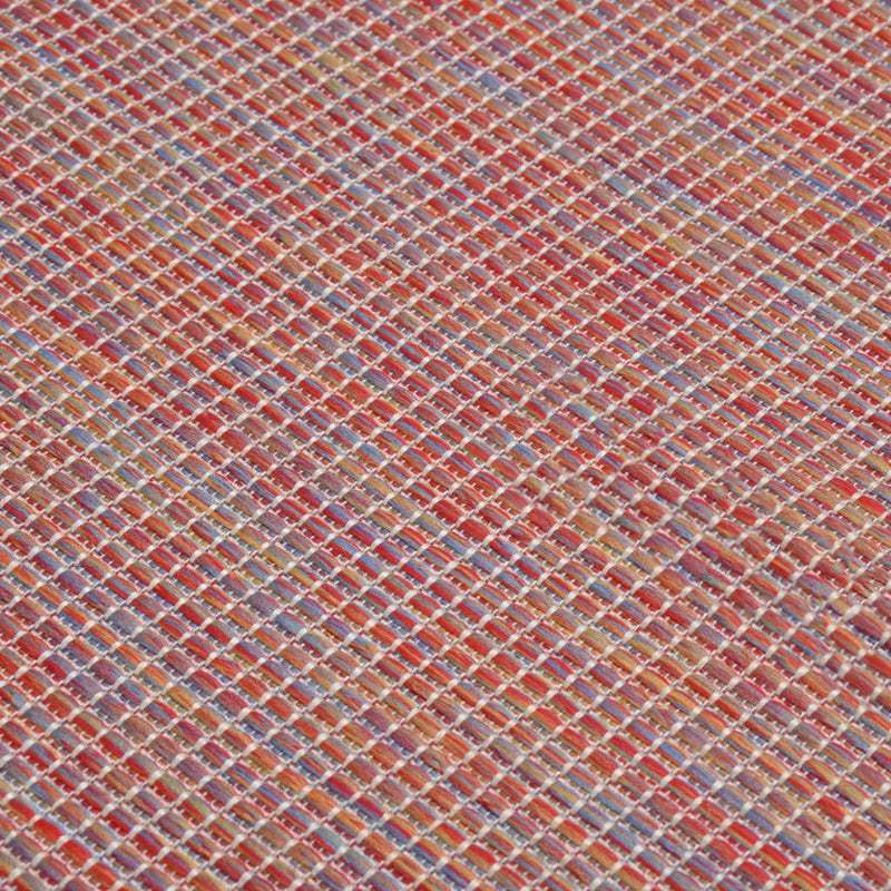 Ulkomatto Flatweave 120x170 cm punainen - KIWAHome.com