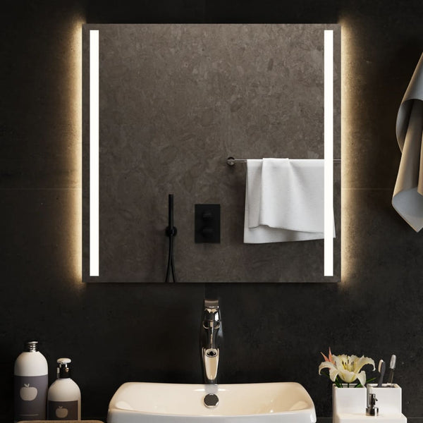 Kylpyhuoneen LED-peili 60x60 cm