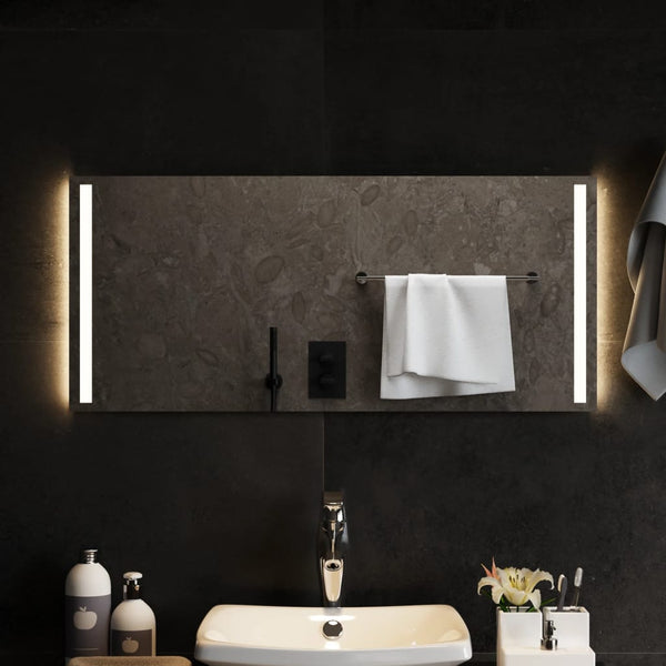 Kylpyhuoneen LED-peili 90x40 cm