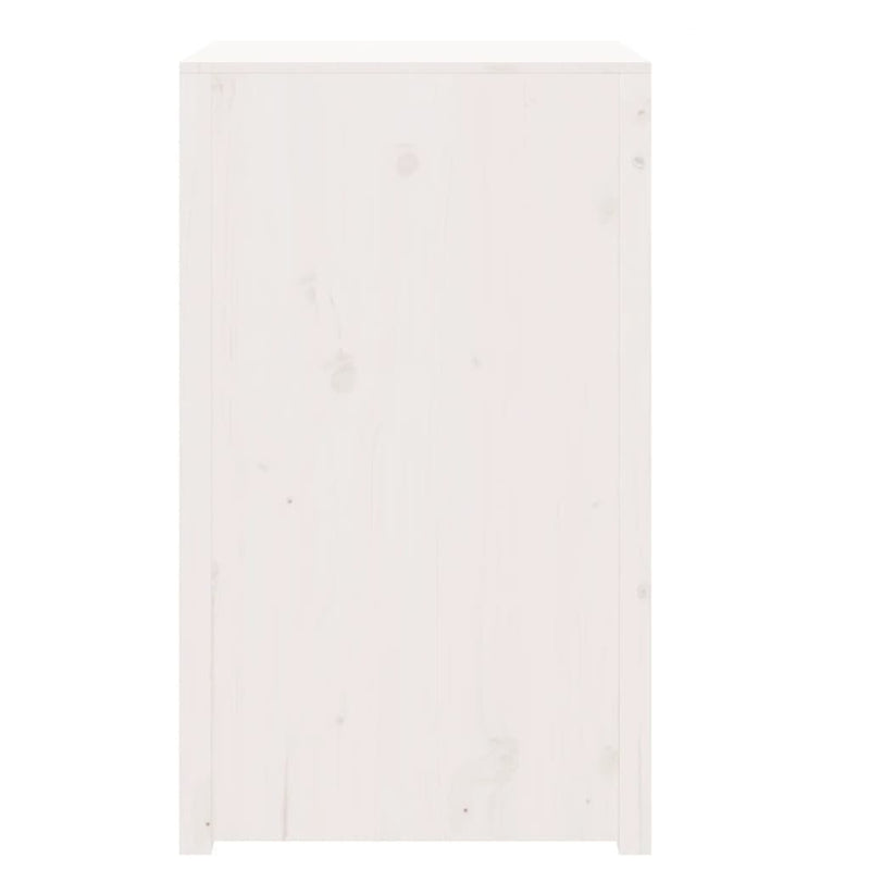Ulkokeittiökaappi valkoinen 55x55x92 cm täysi mänty