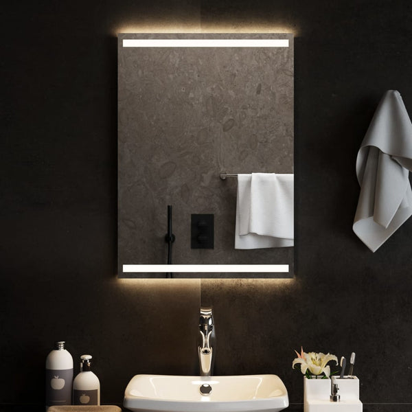 Kylpyhuoneen LED-peili 50x70 cm