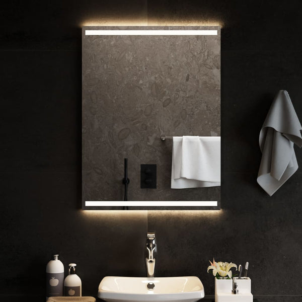 Kylpyhuoneen LED-peili 60x80 cm