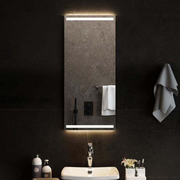 Kylpyhuoneen LED-peili 40x90 cm