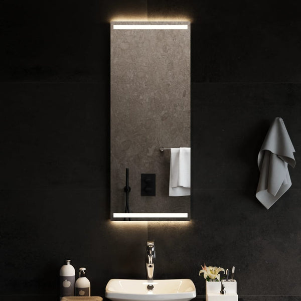 Kylpyhuoneen LED-peili 40x100 cm