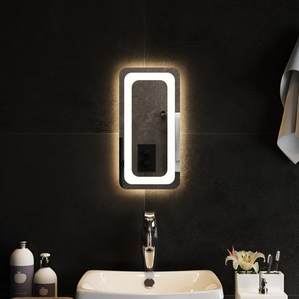 Kylpyhuoneen LED-peili 20x40 cm