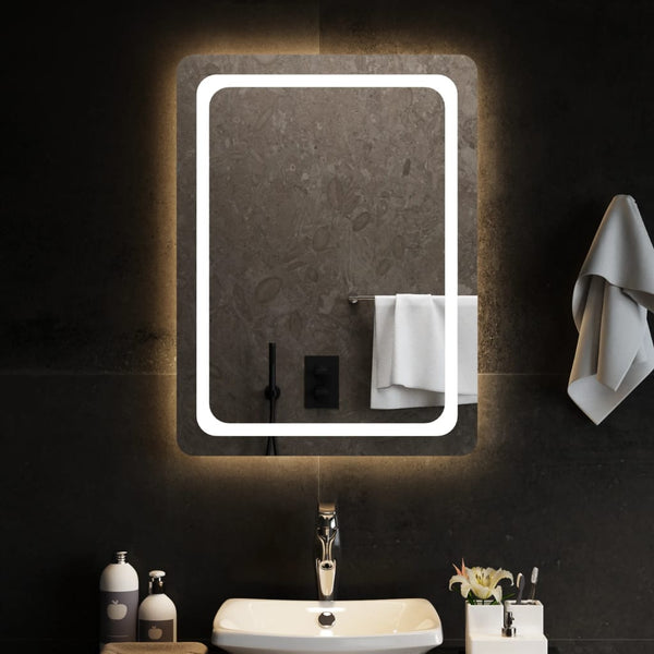 Kylpyhuoneen LED-peili 60x80 cm