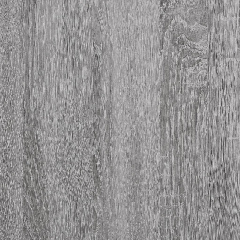 Kirjahylly harmaa Sonoma 45x24x160 cm tekninen puu