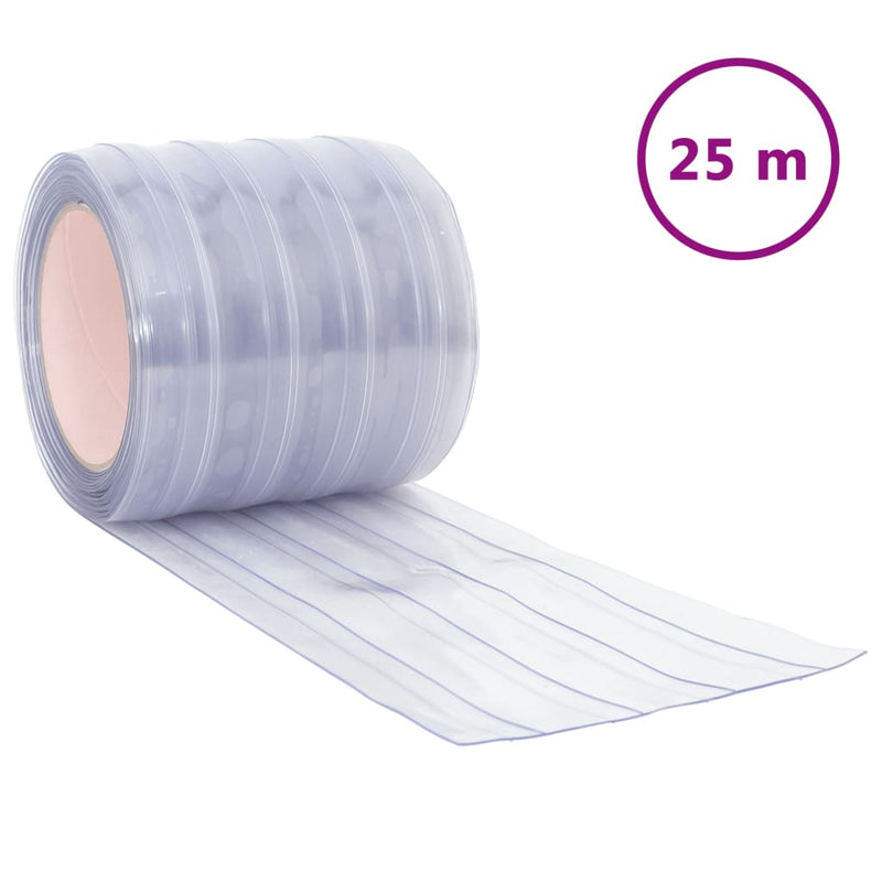 Oviverho läpinäkyvä 200 mm x 1,6 mm 25 m PVC
