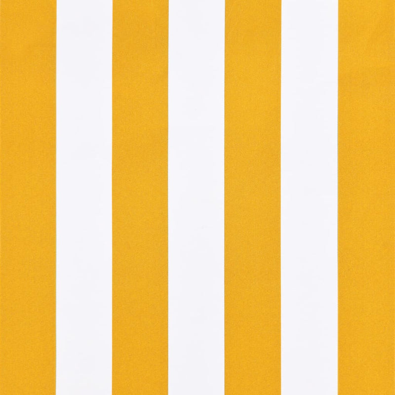 Bistromarkiisi 400x120 cm oranssi ja valkoinen - KIWAHome.com