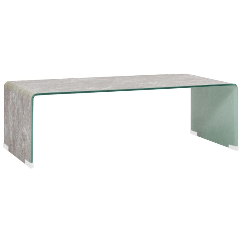 Sohvapöytä ruskea marmori 98x45x31 cm karkaistu lasi - KIWAHome.com